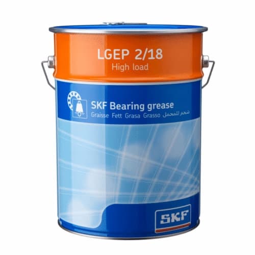 SKF LGEP 2/18 Mỡ chịu cực áp thùng 18kg / SKF LGEP 2/18 Extreme pressure bearing grease 18kg bucket SKF LGEP 2/18 Mỡ chịu cực áp thùng 18kg / SKF LGEP 2/18 Extreme pressure bearing grease 18kg bucket