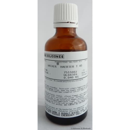Wacker T40 Chất làm cứng cho cao su silicon RTV-2 40g / Wacker T40 Hardener for RTV-2 silicone rubber 40g Wacker T40 Chất làm cứng cho cao su silicon RTV-2 40g / Wacker T40 Hardener for RTV-2 silicone rubber 40g