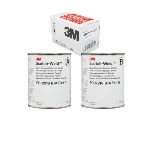 Keo kết cấu gốc Epoxy 3M Scotch-Weld EC-2216 B/A dẻo 1,6L / 3M Scotch-Weld EC-2216 B/A Epoxy structural adhesive flexible 1,6L Keo kết cấu gốc Epoxy 3M Scotch-Weld EC-2216 B/A dẻo 1,6L / 3M Scotch-Weld EC-2216 B/A Epoxy structural adhesive flexible 1,6L