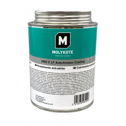 Molykote 3402-C LF AFC Lớp phủ chống ma sát MoS2 xám lon 500g / Molykote 3402-C LF AFC Anti-friction coating MoS2 grey 500g can Molykote 3402-C LF AFC Lớp phủ chống ma sát MoS2 xám lon 500g / Molykote 3402-C LF AFC Anti-friction coating MoS2 grey 500g can