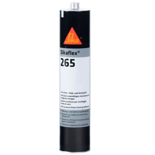 Sikaflex 265 Keo dán kính và kính chắn gió màu đen 300ml / Sikaflex 265 Glass and windscreen adhesive sealant black 300ml Sikaflex 265 Keo dán kính và kính chắn gió màu đen 300ml / Sikaflex 265 Glass and windscreen adhesive sealant black 300ml