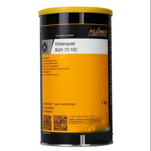 Klüberquiet BQH 72-102 Mỡ ổ lăn có độ tinh khiết cao hộp thiếc 1kg / Klüberquiet BQH 72-102 High-purity rolling bearing grease 1kg tin Klüberquiet BQH 72-102 Mỡ ổ lăn có độ tinh khiết cao hộp thiếc 1kg / Klüberquiet BQH 72-102 High-purity rolling bearing grease 1kg tin