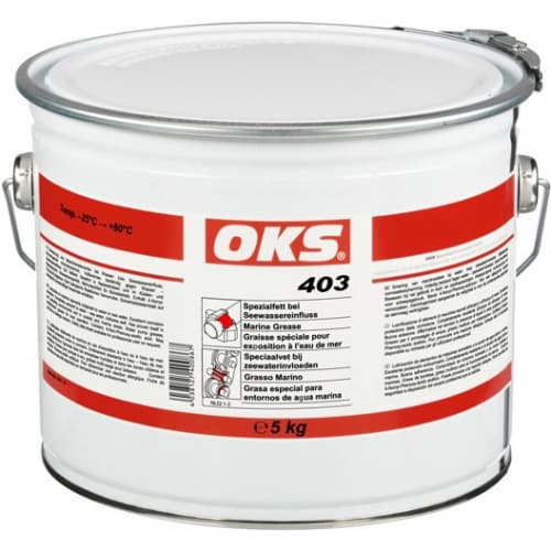 Mỡ đặc biệt OKS 403 tiếp xúc với nước biển 5kg hobbock / OKS 403 special grease for exposure to seawater 5kg hobbock Mỡ đặc biệt OKS 403 tiếp xúc với nước biển 5kg hobbock / OKS 403 special grease for exposure to seawater 5kg hobbock