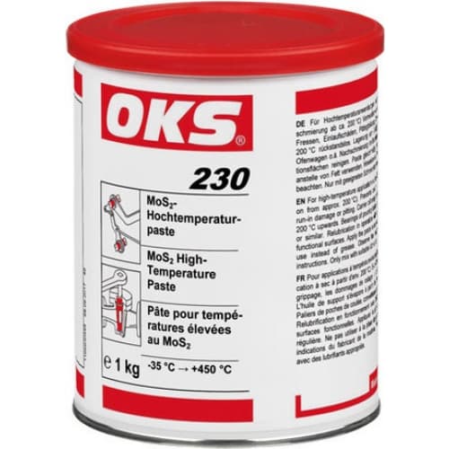 Keo dán nhiệt độ cao OKS 230 MoS2 hộp thiếc 1kg / OKS 230 MoS2 high-temperature paste 1kg tin Keo dán nhiệt độ cao OKS 230 MoS2 hộp thiếc 1kg / OKS 230 MoS2 high-temperature paste 1kg tin