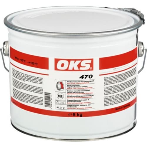 Mỡ OKS 470 màu trắng đa dụng hiệu suất cao 5kg hobbock / OKS 470 white universal high-performance grease 5kg hobbock Mỡ OKS 470 màu trắng đa dụng hiệu suất cao 5kg hobbock / OKS 470 white universal high-performance grease 5kg hobbock