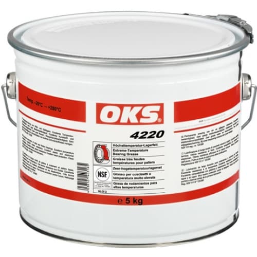 OKS 4220 mỡ bôi trơn chịu nhiệt độ cực cao 5kg hobbock / OKS 4220 extreme temperature bearing grease 5kg hobbock OKS 4220 mỡ bôi trơn chịu nhiệt độ cực cao 5kg hobbock / OKS 4220 extreme temperature bearing grease 5kg hobbock