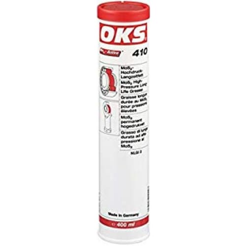 Mỡ OKS 410 MoS2 tuổi thọ cao áp suất cao hộp 400ml / OKS 410 MoS2 high pressure long life grease 400ml cartridge Mỡ OKS 410 MoS2 tuổi thọ cao áp suất cao hộp 400ml / OKS 410 MoS2 high pressure long life grease 400ml cartridge