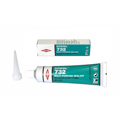Keo silicone đa năng Dowsil 732 tuýp 90ml / Dowsil 732 Multi-purpose silicone sealant 90ml tube Keo silicone đa năng Dowsil 732 tuýp 90ml / Dowsil 732 Multi-purpose silicone sealant 90ml tube