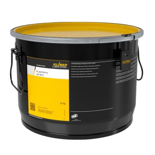 Klübertemp GR M30 Mỡ dài hạn có độ nhớt cao màu trắng 10kg hobbock / Klübertemp GR M30 High viscosity long-term grease white 10kg hobbock Klübertemp GR M30 Mỡ dài hạn có độ nhớt cao màu trắng 10kg hobbock / Klübertemp GR M30 High viscosity long-term grease white 10kg hobbock