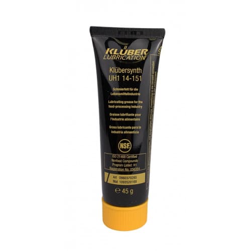 Klübersynth UH1 14-151 Mỡ bôi trơn ngành thực phẩm 45g / Klübersynth UH1 14-151 Lubricating grease for food industry 45g Klübersynth UH1 14-151 Mỡ bôi trơn ngành thực phẩm 45g / Klübersynth UH1 14-151 Lubricating grease for food industry 45g