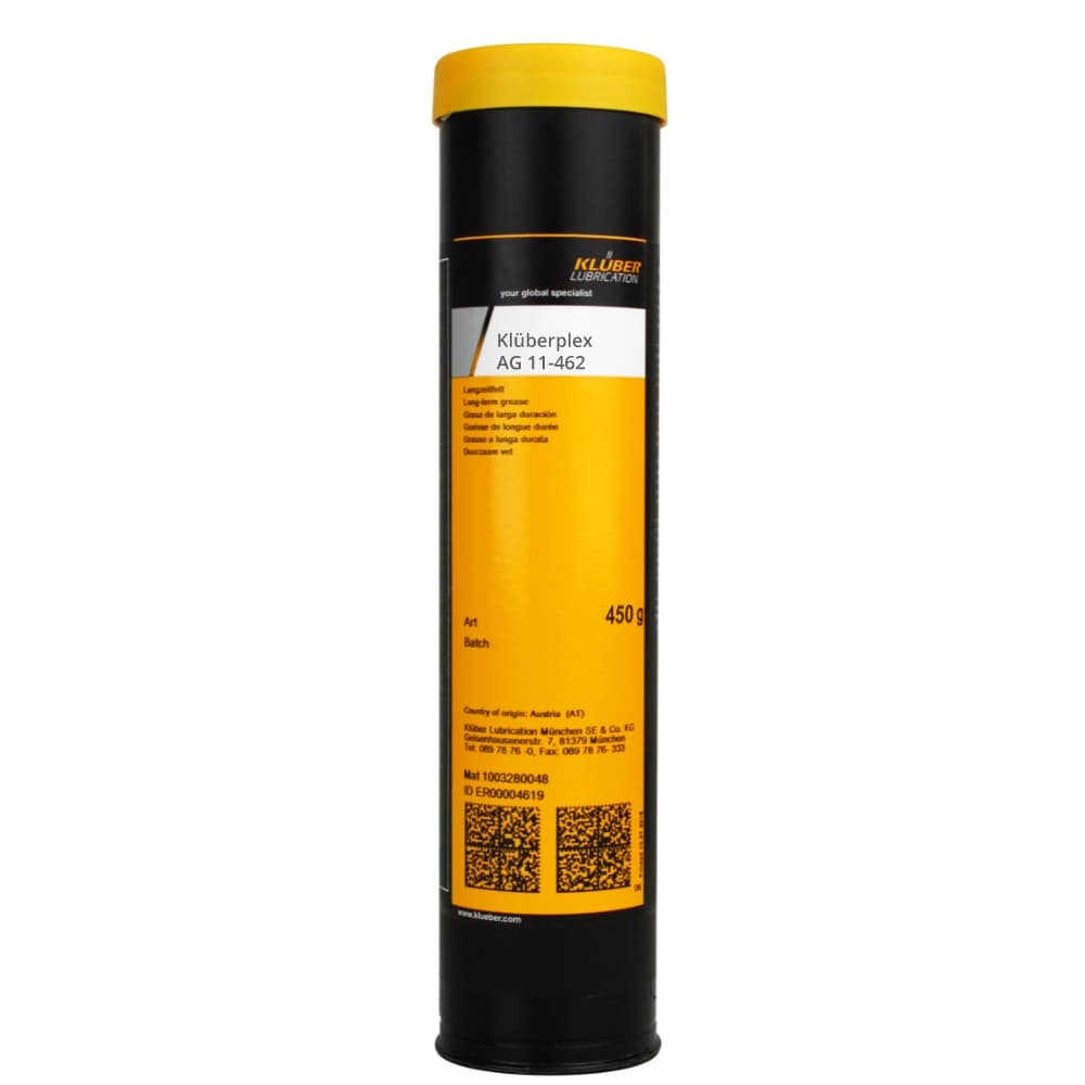 Klüberplex AG 11-462 Chất bôi trơn vận hành và mồi hộp mực 450g / Klüberplex AG 11-462 Operating and priming lubricant 450g cartridge Klüberplex AG 11-462 Chất bôi trơn vận hành và mồi hộp mực 450g / Klüberplex AG 11-462 Operating and priming lubricant 450g cartridge