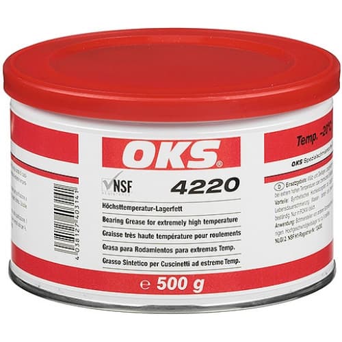 Mỡ chịu nhiệt độ cực cao OKS 4220 hộp thiếc 500g / OKS 4220 extreme temperature bearing grease 500g tin Mỡ chịu nhiệt độ cực cao OKS 4220 hộp thiếc 500g / OKS 4220 extreme temperature bearing grease 500g tin