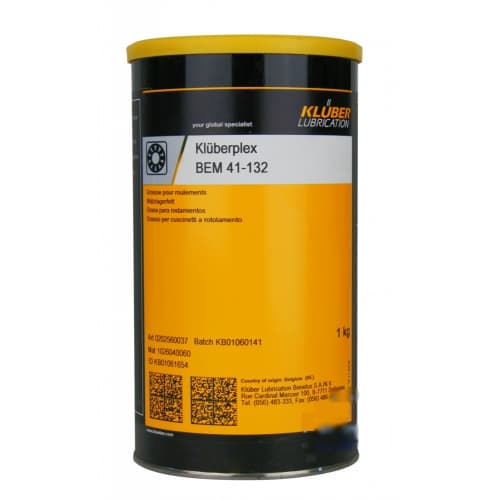 Klüberplex BEM 41-132 Mỡ chịu nhiệt độ cao và lâu dài 1kg / Klüberplex BEM 41-132 High-temperature and long-term grease 1kg Klüberplex BEM 41-132 Mỡ chịu nhiệt độ cao và lâu dài 1kg / Klüberplex BEM 41-132 High-temperature and long-term grease 1kg