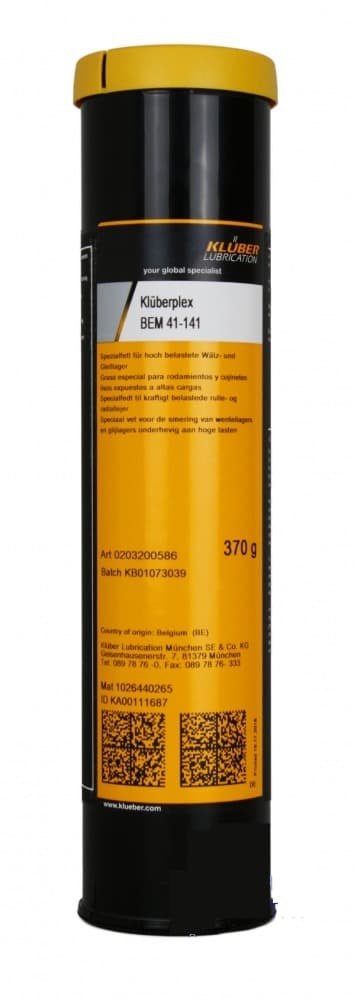 Klüberplex BEM 41-141 Chất bôi trơn cho ổ lăn và ổ trượt 370g / Klüberplex BEM 41-141 Lubricant for rolling and plain bearings 370g Klüberplex BEM 41-141 Chất bôi trơn cho ổ lăn và ổ trượt 370g / Klüberplex BEM 41-141 Lubricant for rolling and plain bearings 370g