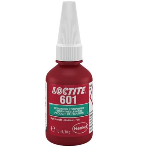 Loctite 601 Hợp chất giữ màu xanh lục tốc độ đóng rắn trung bình 10ml / Loctite 601 Retaining compound with medium cure speed green 10ml Loctite 601 Hợp chất giữ màu xanh lục tốc độ đóng rắn trung bình 10ml / Loctite 601 Retaining compound with medium cure speed green 10ml