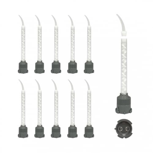 Delo 050 Vòi trộn ngắn cho keo epoxy 2 thành phần Automix 1895 / Delo 050 Short Mixing nozzle for 2-part epoxy glue Automix 1895 Delo 050 Vòi trộn ngắn cho keo epoxy 2 thành phần Automix 1895 / Delo 050 Short Mixing nozzle for 2-part epoxy glue Automix 1895