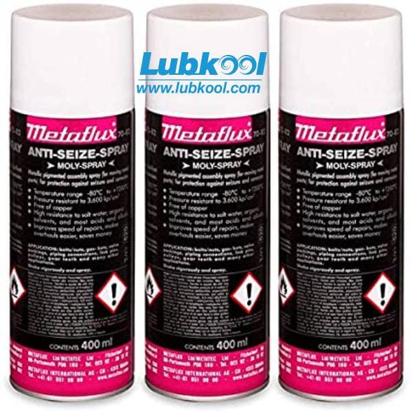 Bình xịt mỡ chịu nhiệt Metaflux Moly Spray 70-82 bình 400mL Bình xịt mỡ chịu nhiệt Metaflux Moly Spray 70-82 bình 400mL