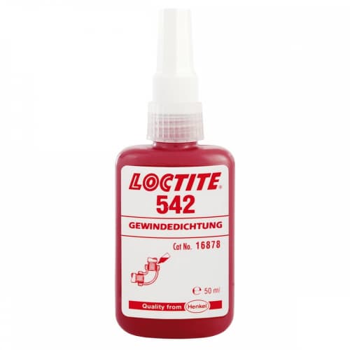 Loctite 542 Keo dán ren độ bền trung bình 50ml / Loctite 542 Thread sealant medium strength 50ml Loctite 542 Keo dán ren độ bền trung bình 50ml / Loctite 542 Thread sealant medium strength 50ml