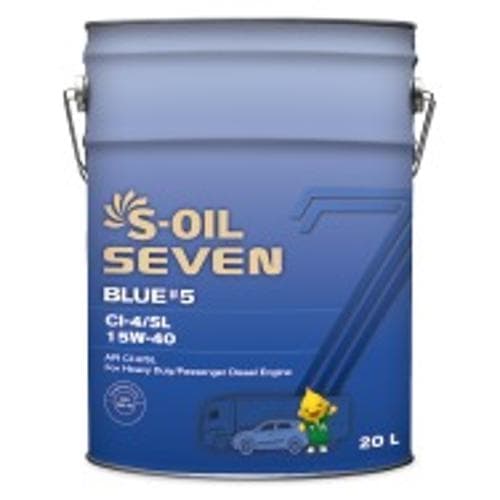 Dầu động cơ diesel S-OIL 7 BLUE #5 CI-4/SL 15W-40 (Mã trước đây là DRAGON CI-4/SL 15W-40) Dầu động cơ diesel S-OIL 7 BLUE #5 CI-4/SL 15W-40 (Mã trước đây là DRAGON CI-4/SL 15W-40)