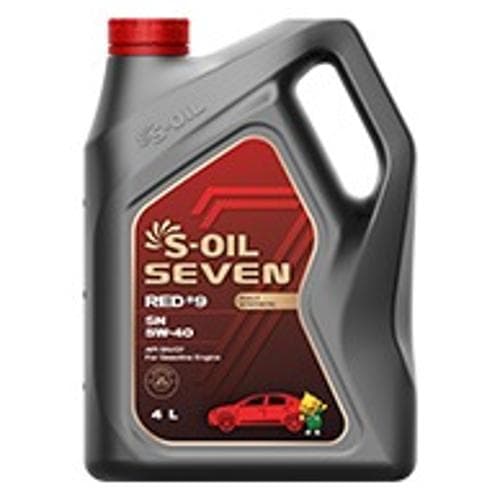 Dầu động cơ xăng tổng hợp hoàn toàn S-OIL 7 RED #9 SN 5W-40 (Mã trước đây là S-OIL 7 RED1 5W-40) Dầu động cơ xăng tổng hợp hoàn toàn S-OIL 7 RED #9 SN 5W-40 (Mã trước đây là S-OIL 7 RED1 5W-40)
