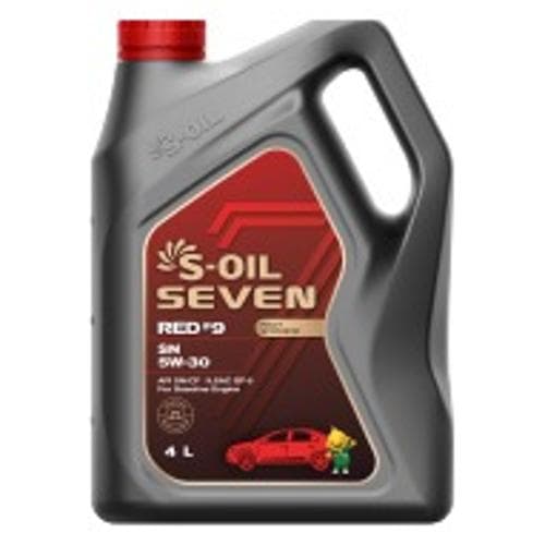 Dầu động cơ xăng tổng hợp hoàn toàn S-OIL 7 RED #9 SN 5W-30 (Mã trước đây là S-OIL 7 RED1 5W-30) Dầu động cơ xăng tổng hợp hoàn toàn S-OIL 7 RED #9 SN 5W-30 (Mã trước đây là S-OIL 7 RED1 5W-30)