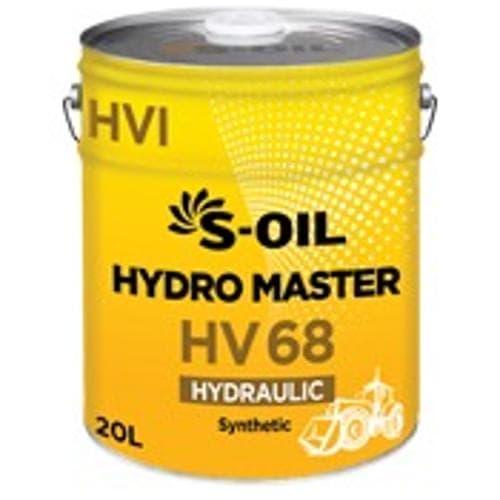 Dầu thủy lực công nghiệp tổng hợp S-OIL HYDRO MASTER HV 68 cho phạm vi nhiệt độ rộng Dầu thủy lực công nghiệp tổng hợp S-OIL HYDRO MASTER HV 68 cho phạm vi nhiệt độ rộng