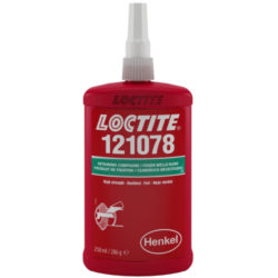 Loctite 121078 Hợp chất giữ nhiệt độ bền cao màu xanh lá chai 250ml / Loctite 121078 High strength retaining compound green 250ml bottle