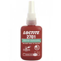 Loctite 2701 Threadlocker độ bền cao màu xanh lá chai 50ml / Loctite 2701 Threadlocker high strength green 50ml bottle