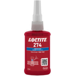 Loctite 274 Khóa ren trung bình màu xanh chai 50ml / Loctite 274 Medium strength threadlocker blue 50ml bottle