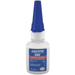 Loctite 380 Keo dán tức thời độ nhớt thấp chai 20g màu đen / Loctite 380 Low viscosity instant adhesive black 20g bottle