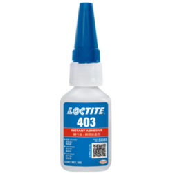 Loctite 403 Keo dán nhanh alkoxyethyl ít mùi lọ trong suốt 20g / Loctite 403 Low odour alkoxyethyl instant adhesive clear 20g bottle