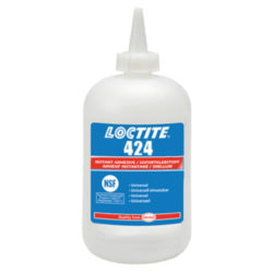 Loctite 424 Keo dán nhanh gốc ethyl trong suốt chai 500g / Loctite 424 Transparent ethyl-based instant adhesive 500g bottle