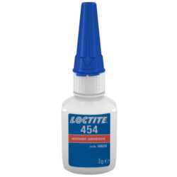 Loctite 454 Keo trong suốt dạng gel không nhỏ giọt đa năng dạng chai 3g / Loctite 454 Universal instant adhesive non-drip gel clear 3g bottle