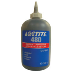 Keo dán cường lực Loctite 480 màu đen chai 500g / Loctite 480 Toughened instant adhesive black 500g bottle