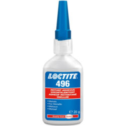 Loctite 496 Keo dán kim loại tức thì độ nhớt thấp 20g / Loctite 496 Low viscosity instant adhesive for bonding metals 20g