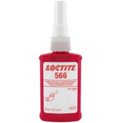 Keo khóa ren dạng lỏng Loctite 566 màu nâu chai 50ml / Loctite 566 Acrylic liquid threadlocker brown 50ml bottle