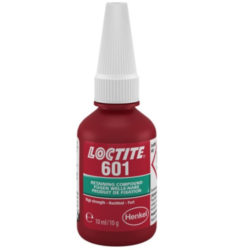 Loctite 601 Hợp chất giữ màu xanh lục tốc độ đóng rắn trung bình 10ml / Loctite 601 Retaining compound with medium cure speed green 10ml