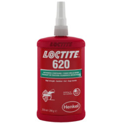 Loctite 620 Hợp chất giữ nhiệt cao màu xanh lục 250ml / Loctite 620 High temperature resistant retaining compound green 250ml