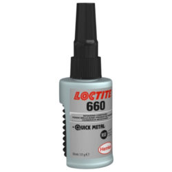 Loctite 660 Hợp chất giữ nếp cường độ cao màu xám 50ml / Loctite 660 High strength retaining compound grey 50ml