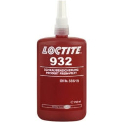 Loctite 932 Threadlocker độ bền thấp chai 250 ml / Loctite 932 Threadlocker low strength 250 ml bottle
