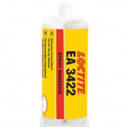 Loctite EA 3422 Keo epoxy hai thành phần màu vàng hộp 50ml / Loctite EA 3422 Two component epoxy adhesive yellow 50ml catridge