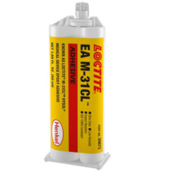 Keo epoxy lỏng 2 thành phần Loctite EA M-31 CL MED hộp mực 50ml / Loctite EA M-31 CL MED 2-part liquid epoxy adhesive 50ml cartridge