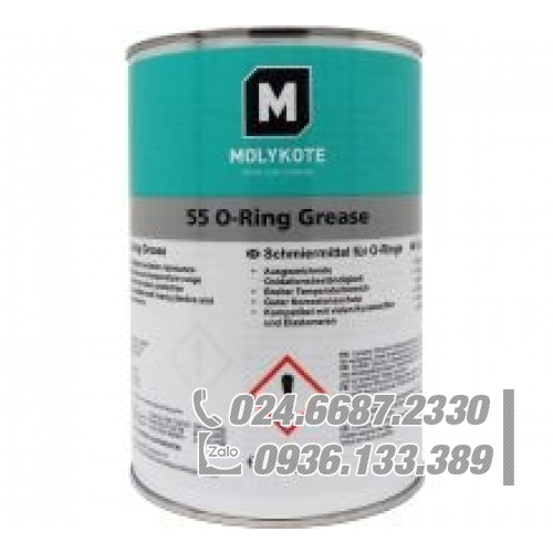 Mỡ bôi trơn Molykote 55 M O-Ring 1kg / Molykote 55 M O-Ring Grease lubricant 1kg Mỡ bôi trơn Molykote 55 M O-Ring 1kg / Molykote 55 M O-Ring Grease lubricant 1kg