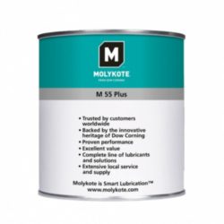 Molykote M-55 Plus Chất phân tán / Phụ gia cho dầu khoáng màu đen can 1l / Molykote M-55 Plus Dispersion / Additive for mineral oils black 1l can