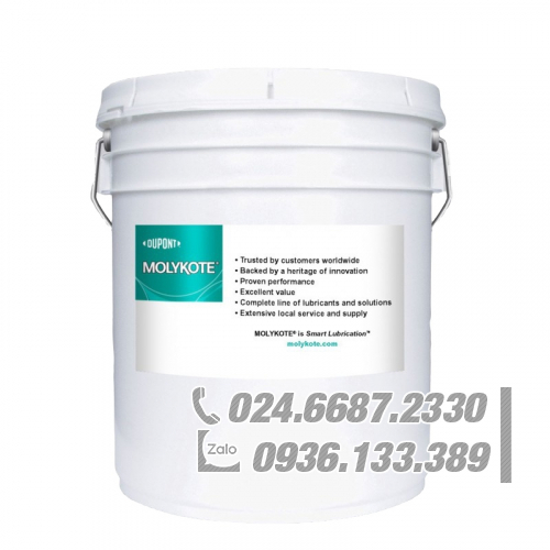 Molykote P1500 Keo dán lắp ráp gốc dầu bán tổng hợp Lithium 25kg