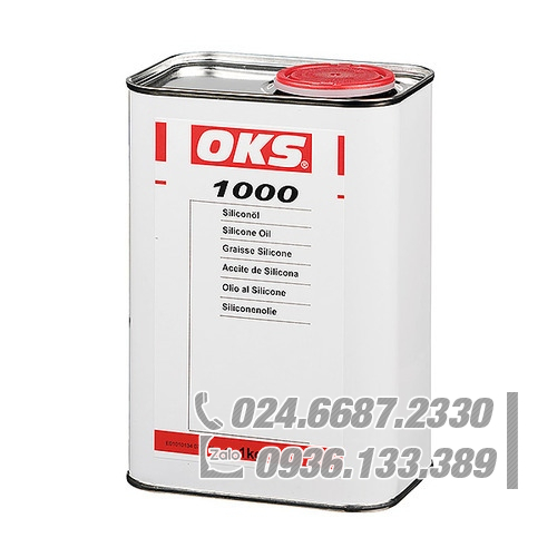 OKS 1010-2 Dầu silicon 1000cSt cho công nghệ chế biến thực phẩm can 1l / OKS 1010-2 Silicone Oil 1000cSt for food processing technology 1l can OKS 1010-2 Dầu silicon 1000cSt cho công nghệ chế biến thực phẩm can 1l / OKS 1010-2 Silicone Oil 1000cSt for food processing technology 1l can