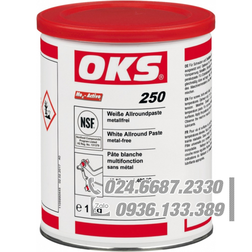 OKS 250 Bột trắng dẻo Hộp 1kg / OKS 250 White allround paste 1kg tin OKS 250 Bột trắng dẻo Hộp 1kg / OKS 250 White allround paste 1kg tin