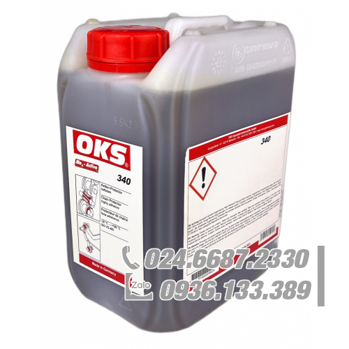 OKS 340 MoS2 Bộ bảo vệ xích Hộp 5l / OKS 340 MoS2 Chain protector 5l canister OKS 340 MoS2 Bộ bảo vệ xích Hộp 5l / OKS 340 MoS2 Chain protector 5l canister