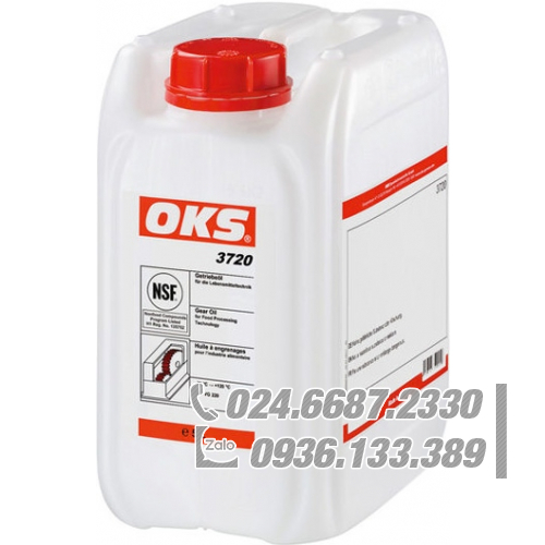 OKS 3720 Dầu bánh răng cho ngành thực phẩm ISO VG 220 5l canister / OKS 3720 Gear oil for the food industry ISO VG 220 5l canister OKS 3720 Dầu bánh răng cho ngành thực phẩm ISO VG 220 5l canister / OKS 3720 Gear oil for the food industry ISO VG 220 5l canister