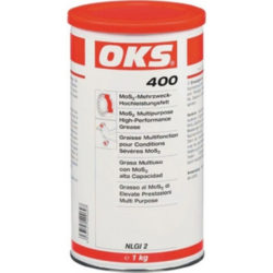 OKS 400 MoS2 Mỡ bôi trơn đa năng hiệu suất cao Hộp thiếc 1kg / OKS 400 MoS2 Multipurpose high-performance grease 1kg tin